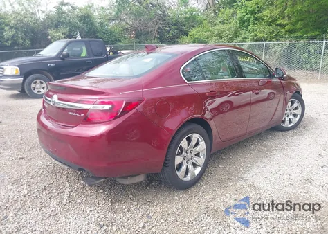 2016 Buick Regal Turbo из США, поврежденный, VIN 2G4GK5EX8G9117039